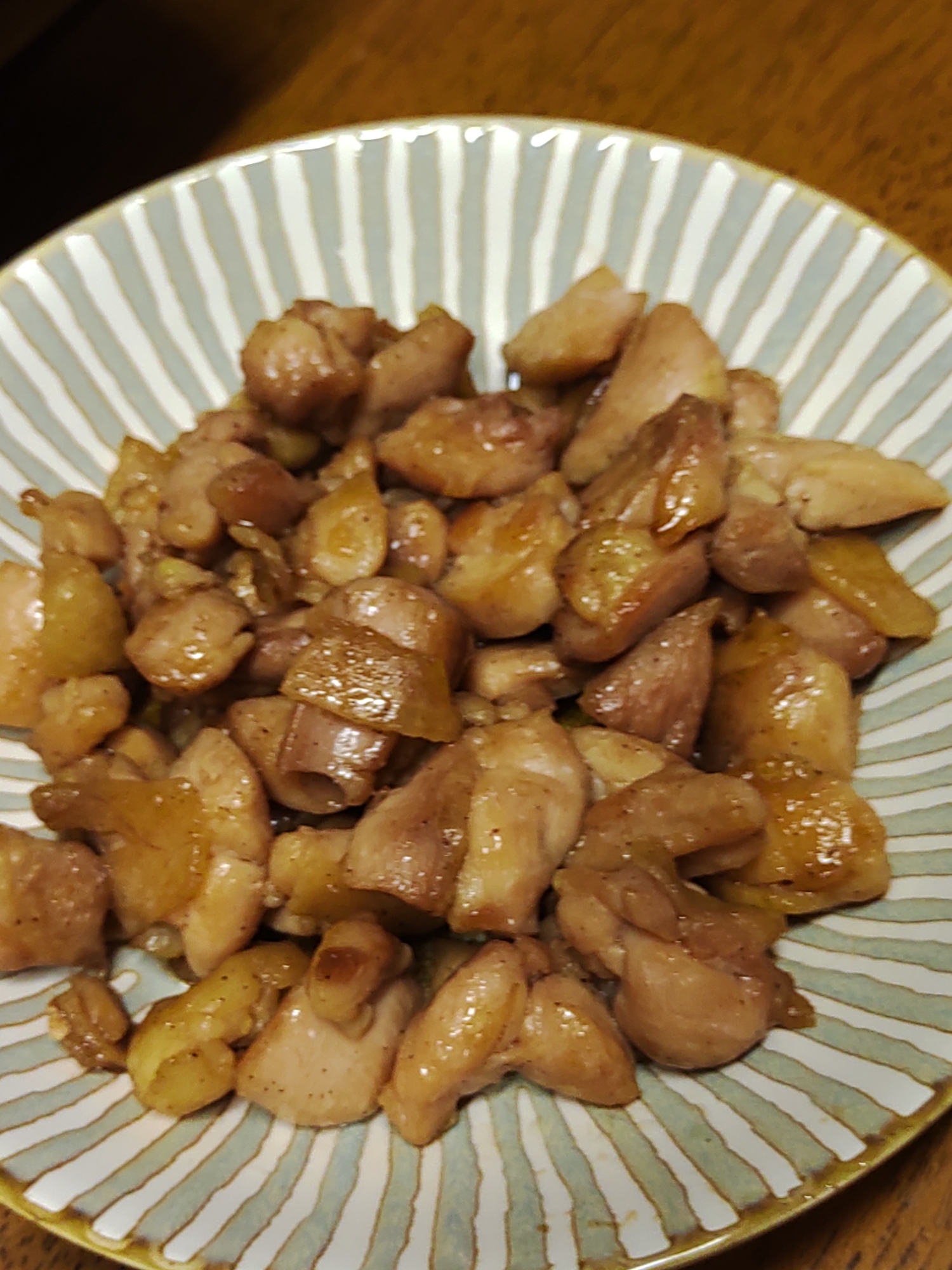 鶏胸肉の照り焼き