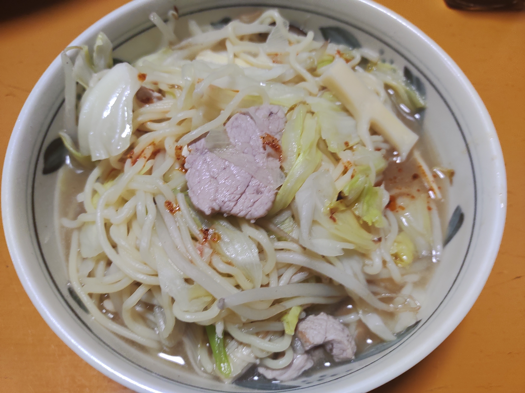 有るものチャンポン麺