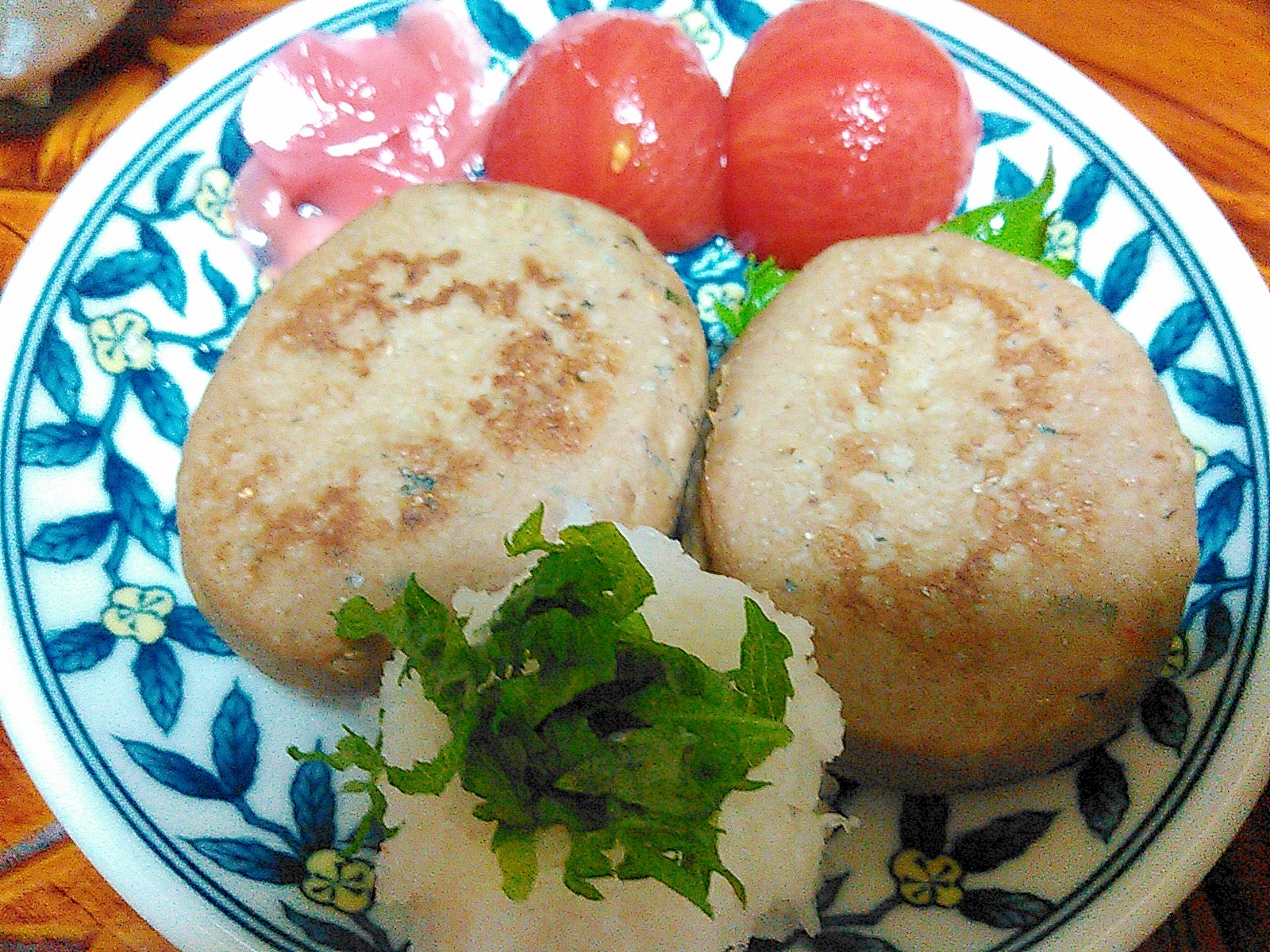 鰯のさっぱりハンバーグ