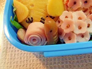 キャラ弁 カタツムリ レシピ 作り方 By Sirahoshi 楽天レシピ