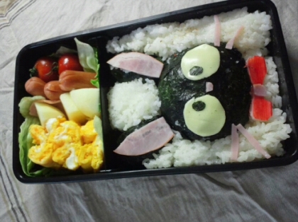 簡単キャラ弁 魔女の宅急便 ジジのお弁当 レシピ 作り方 By Cherry05 楽天レシピ