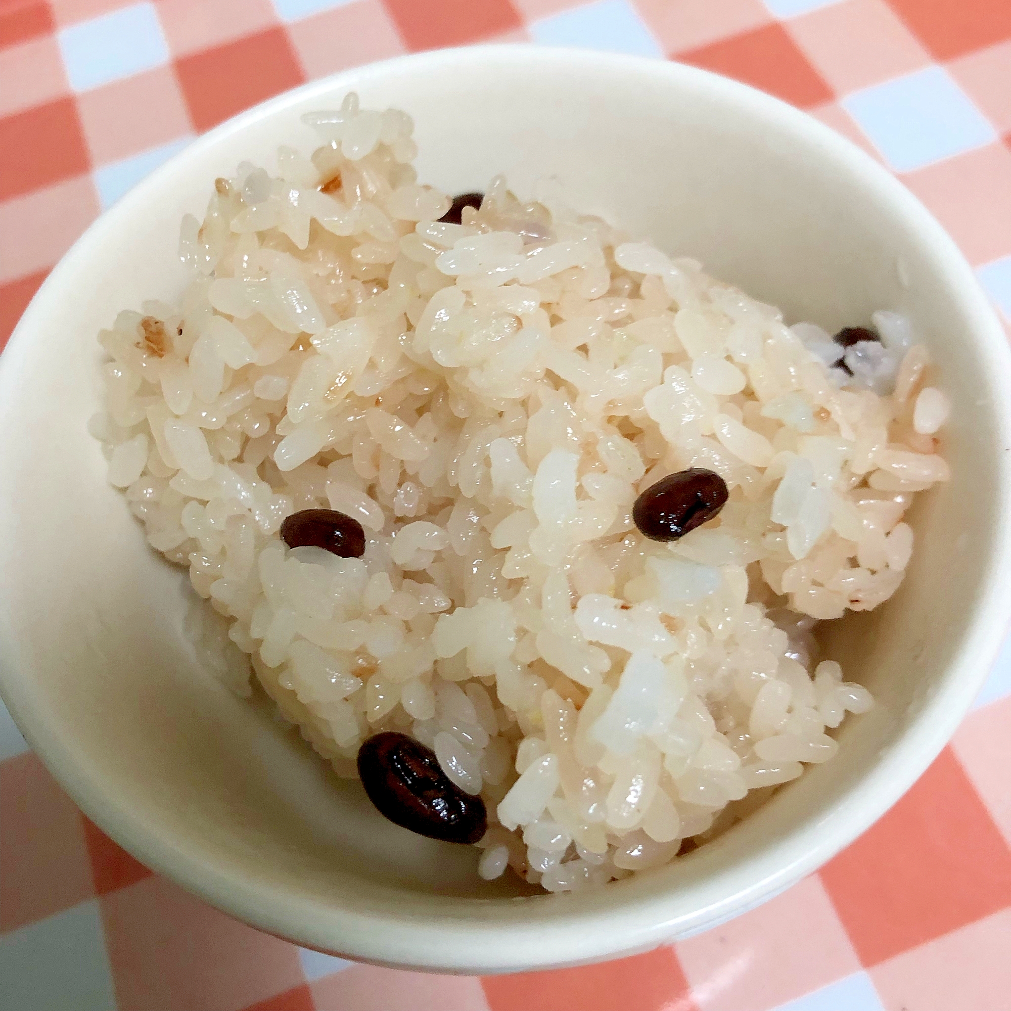 圧力鍋と炊飯器で！お赤飯☆