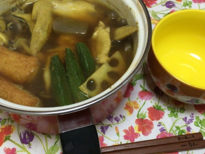 素を使わずカレー鍋が出来るとは！嬉しいですありがとうございます♡