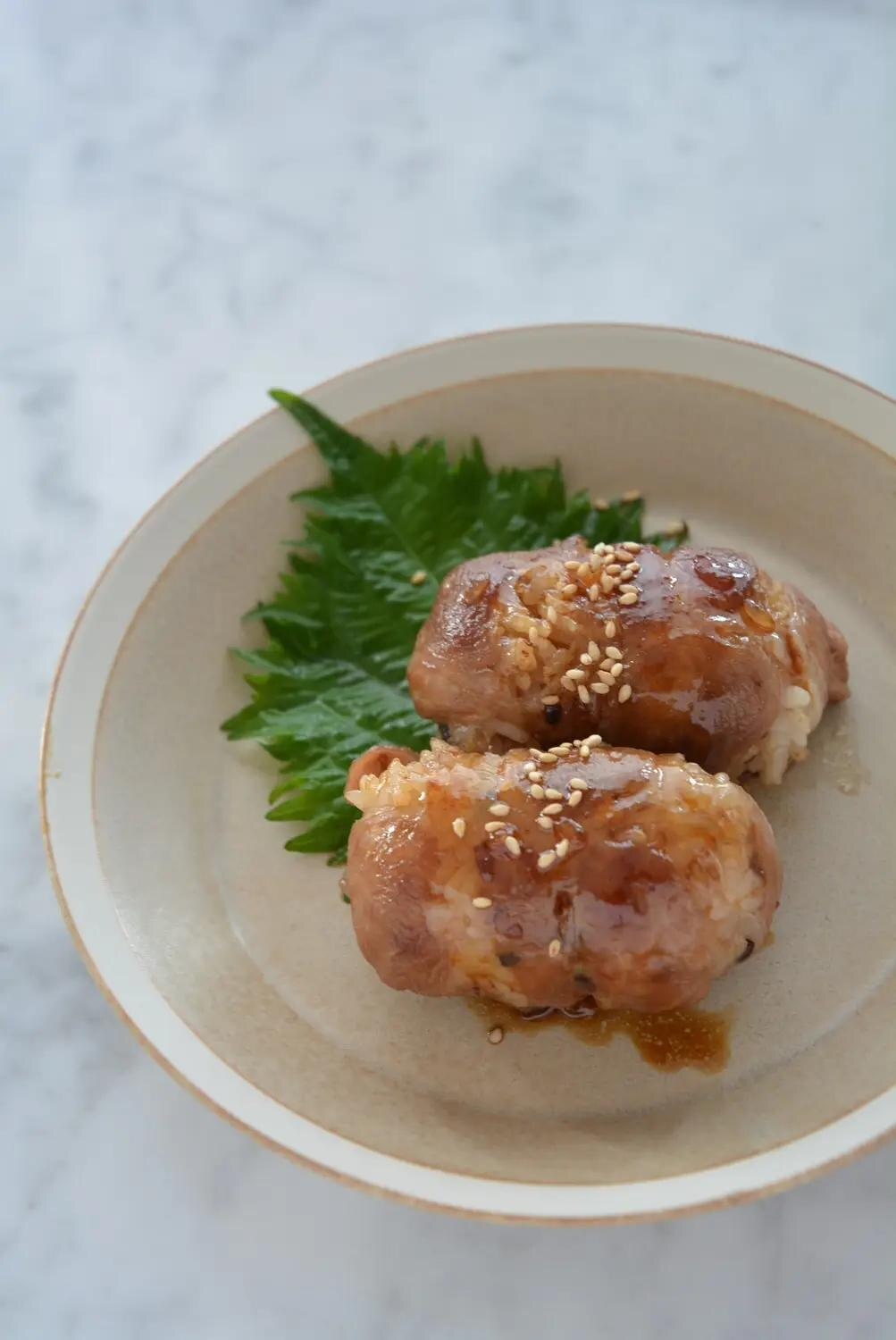 こっそりカロリーオフ！の肉巻きおにぎり レシピ・作り方 by 伊豆河童