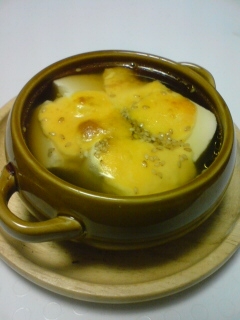 豆腐とチーズのオーブン焼き
