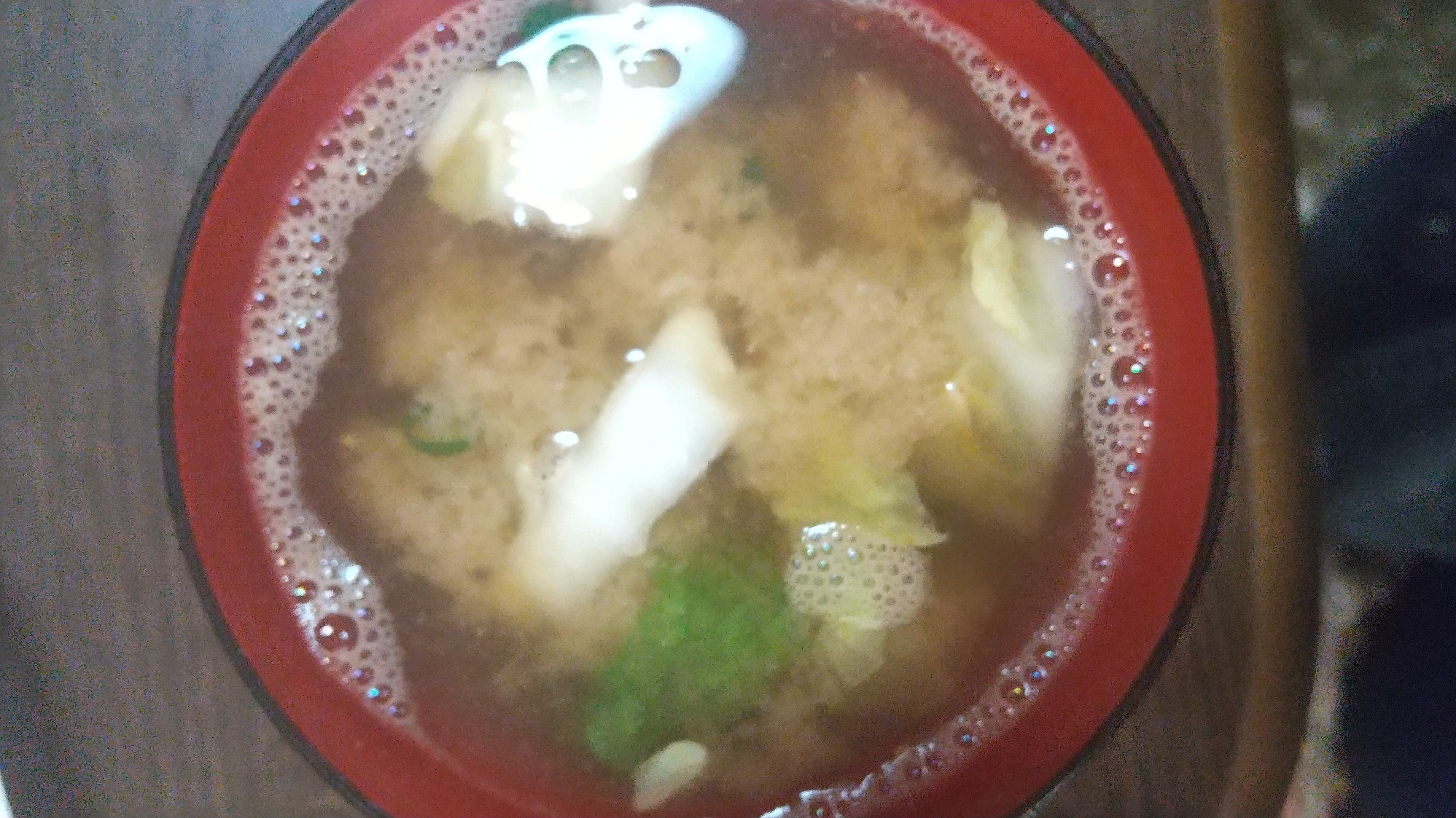 海老だし味噌汁