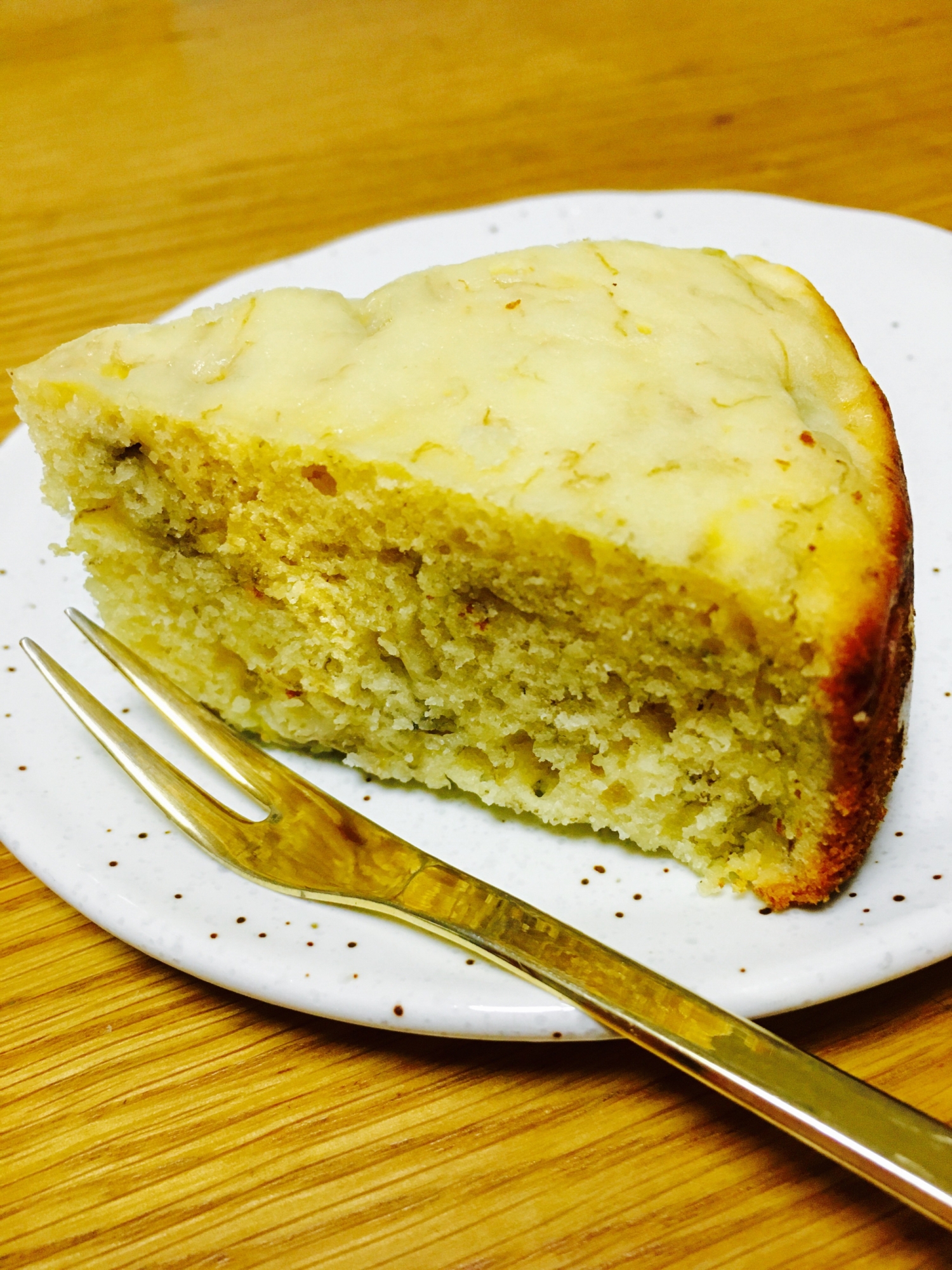 お鍋で焼ける！バナナのしっとりパウンドケーキ