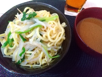 お家で☆つけ麺☆魚介醤油だし