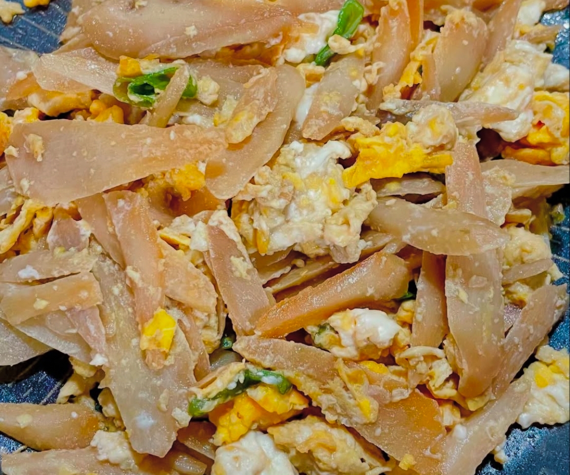 時短⭐きんぴらごぼう卵とじ