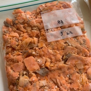 鮭そぼろ・鮭フレーク 冷蔵・冷凍保存 あると便利
