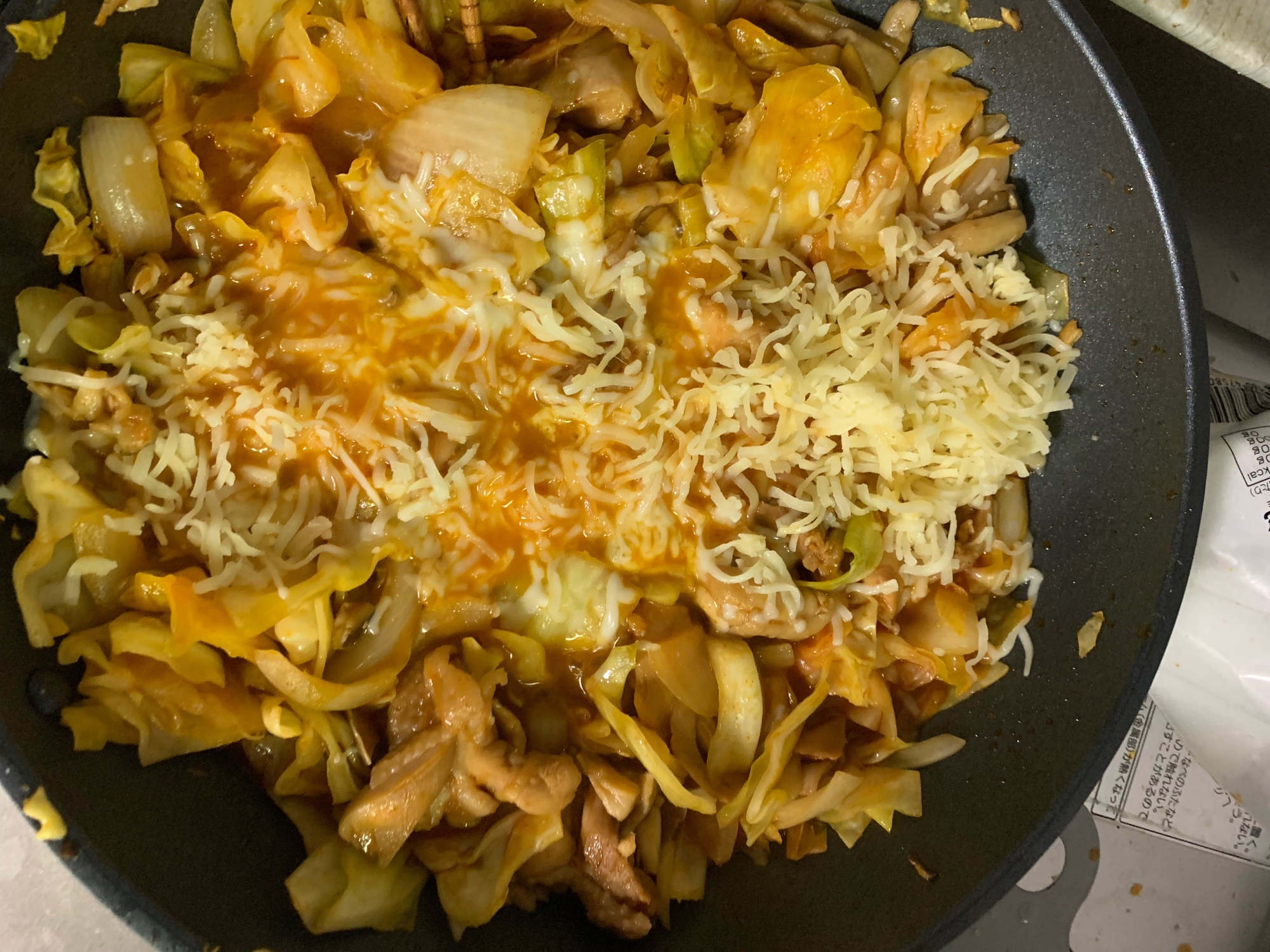 簡単で美味しいチーズタッカルビ