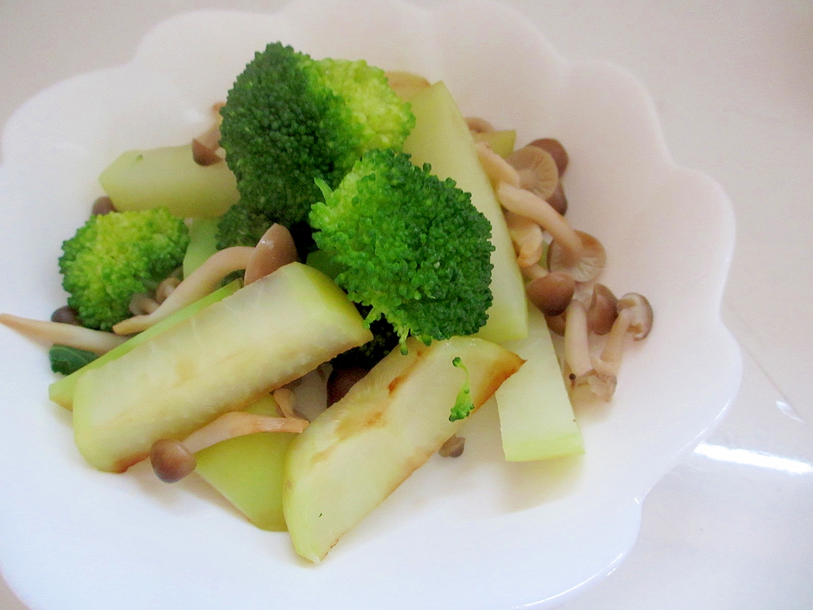 ブロッコリーと大根としめじの蒸しサラダ レシピ 作り方 By Mococo05 楽天レシピ