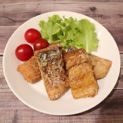 サバのカレー竜田揚げ