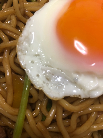 豚肉とパプリカとピーマンの焼きそば