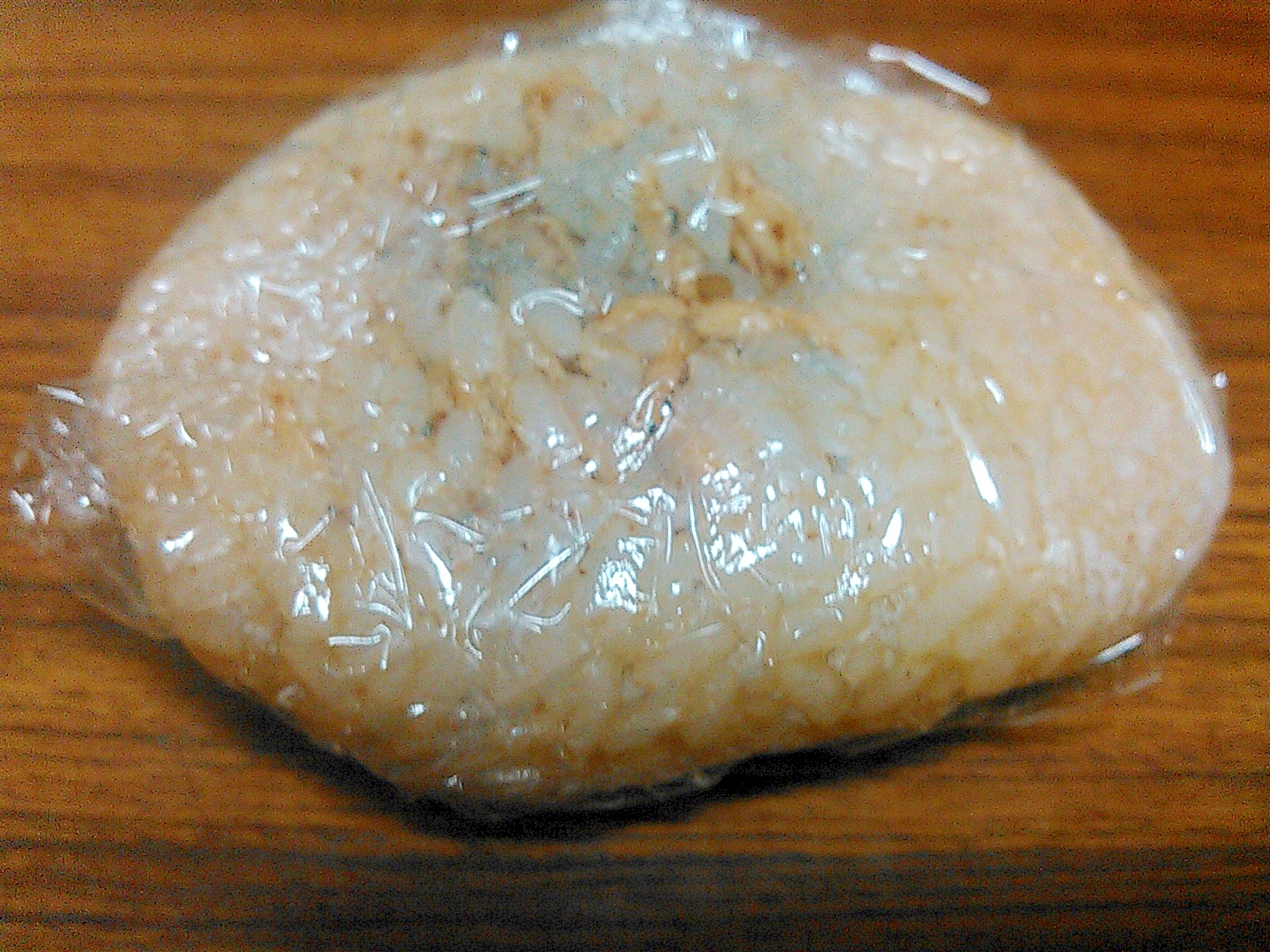 白魚たらこと甘酢たれのおにぎり