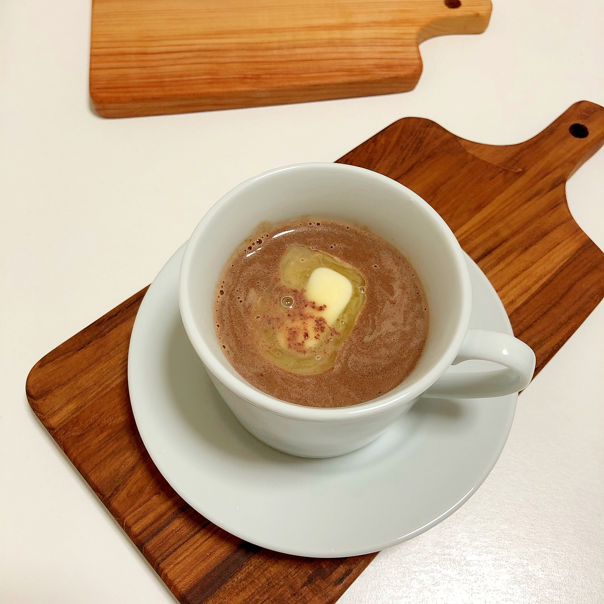 ミロ入りホットカフェ・オレ♪