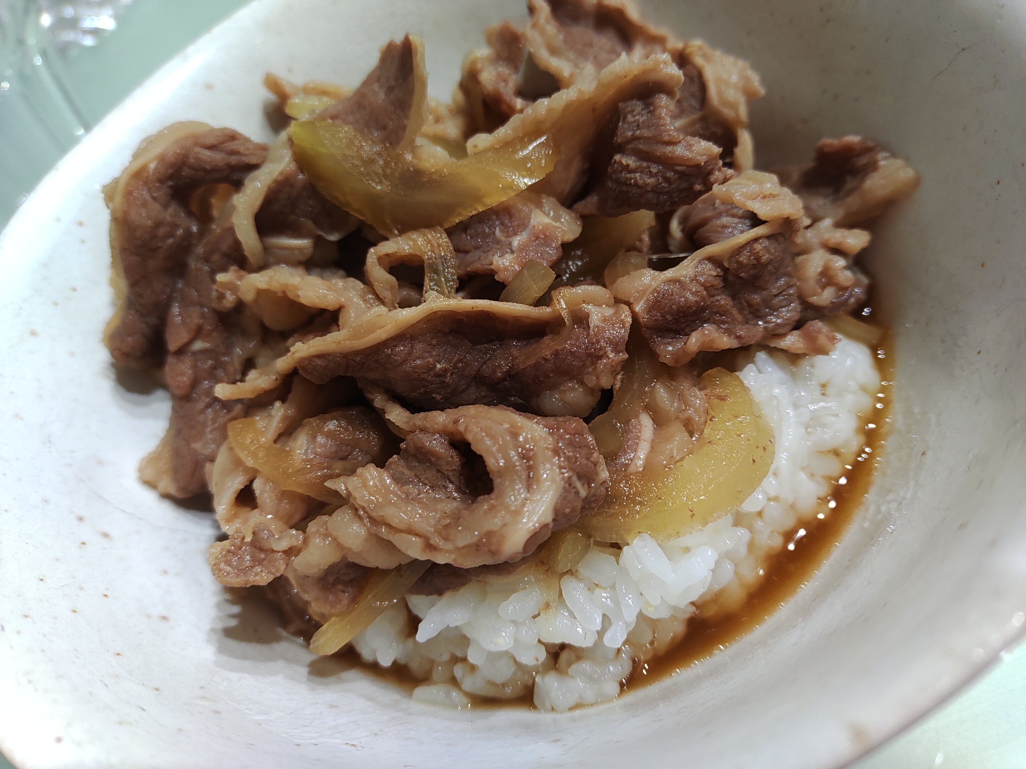 誰でも簡単！ザッ定番の牛丼♪