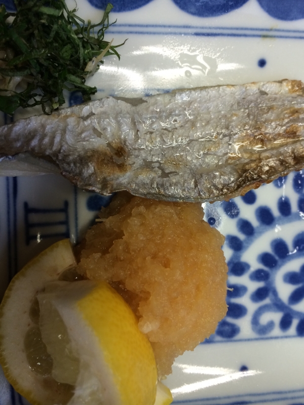 太刀魚の塩焼き(´Д` )