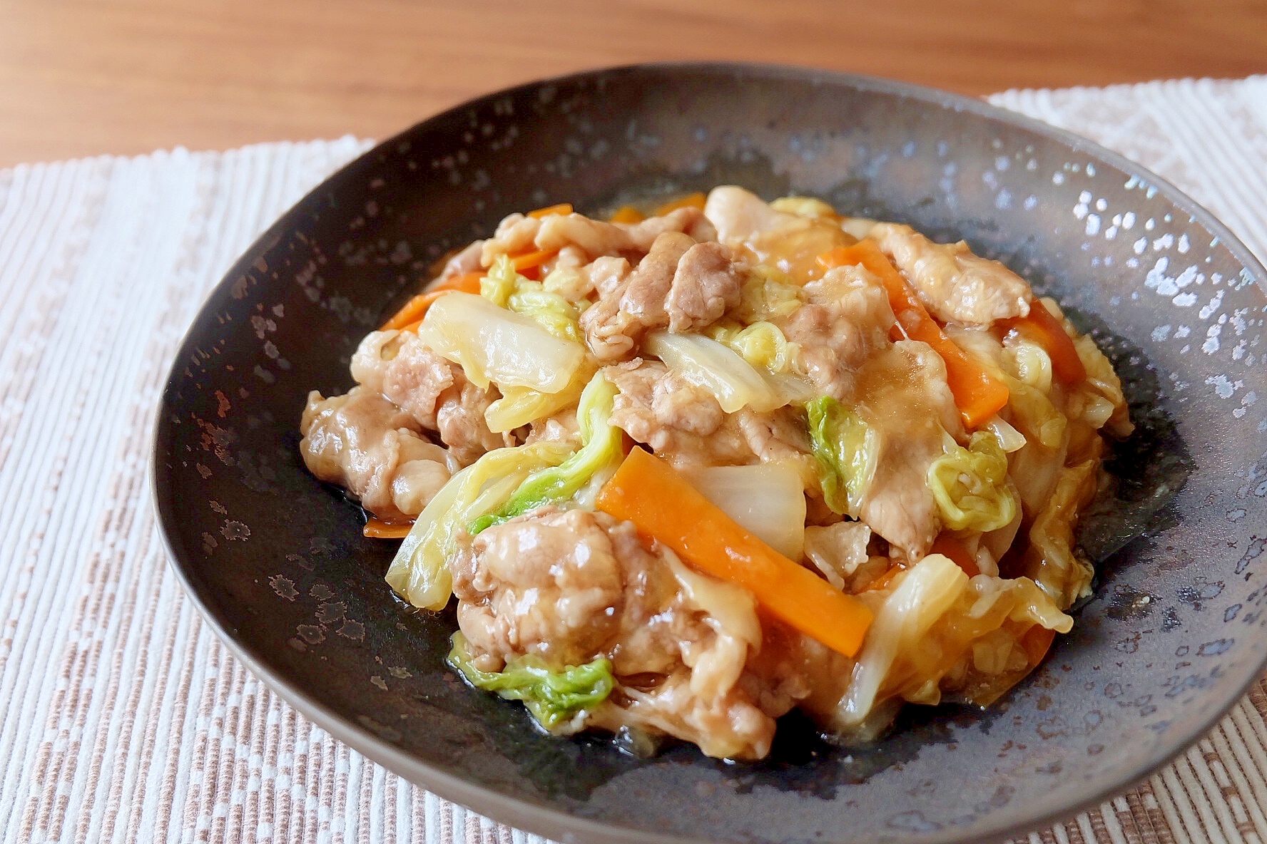 【夏バテメニュー】とろーり豚肉と白菜のポン酢煮