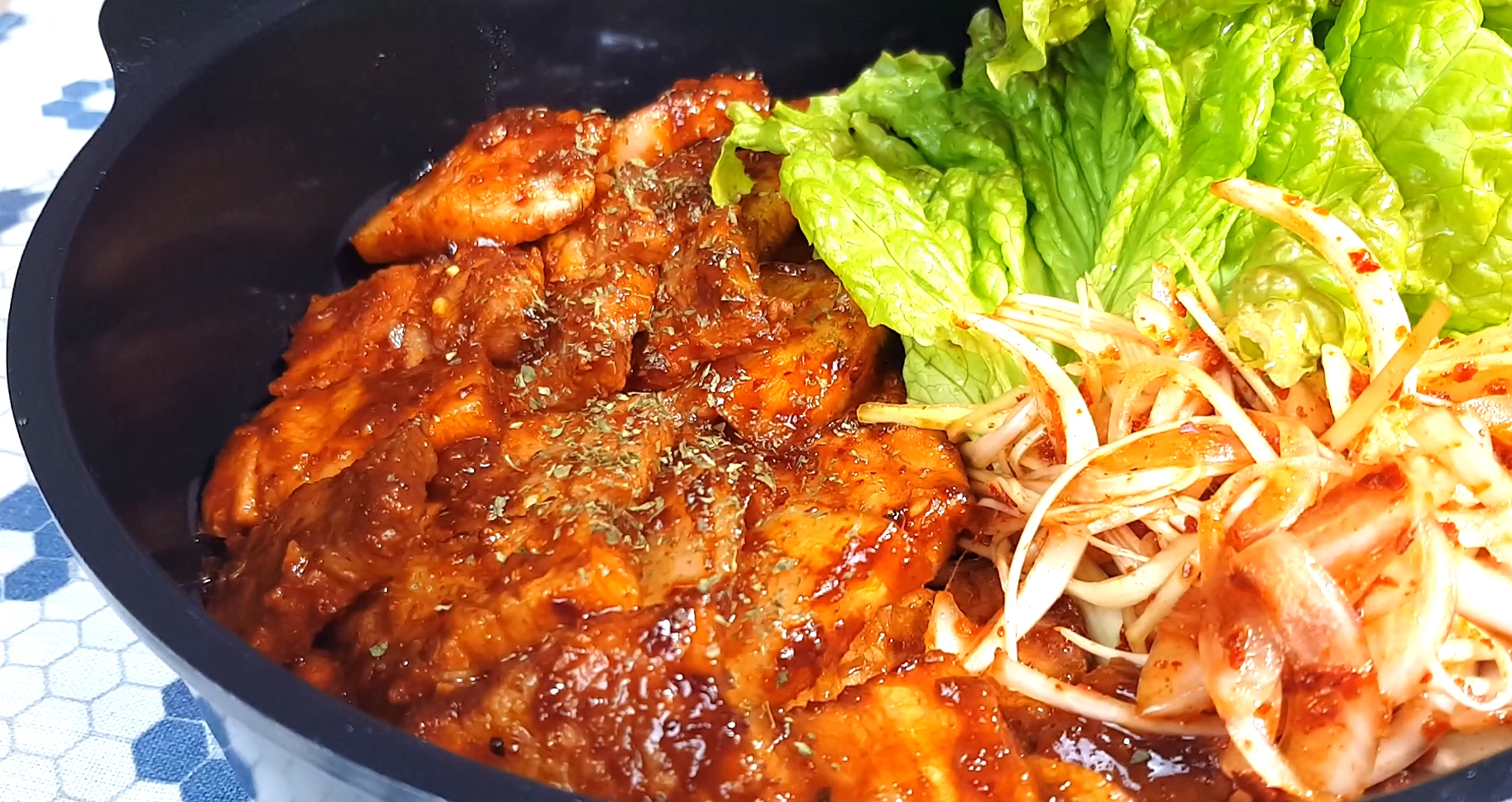 ピリ辛おいしい! コチュジャンサムギョプサル♪