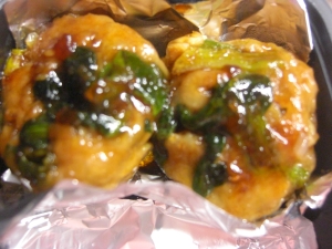 行者にんにくのミートボール