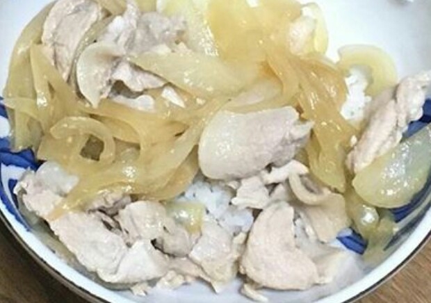 塩豚丼