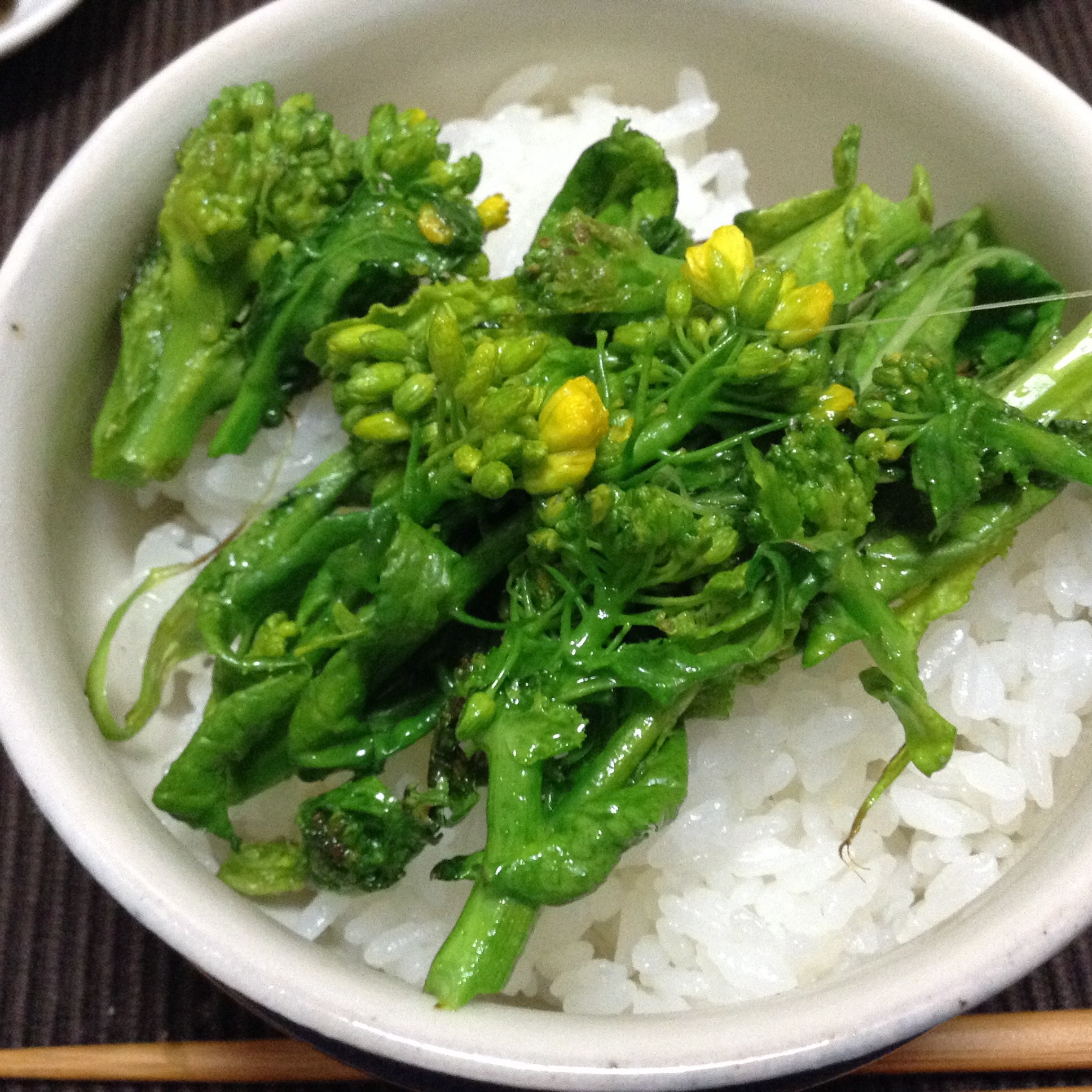 春の香り！菜の花丼