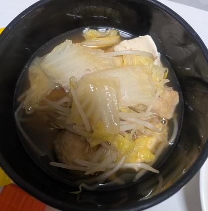 豚肉と白菜の味噌鍋♪