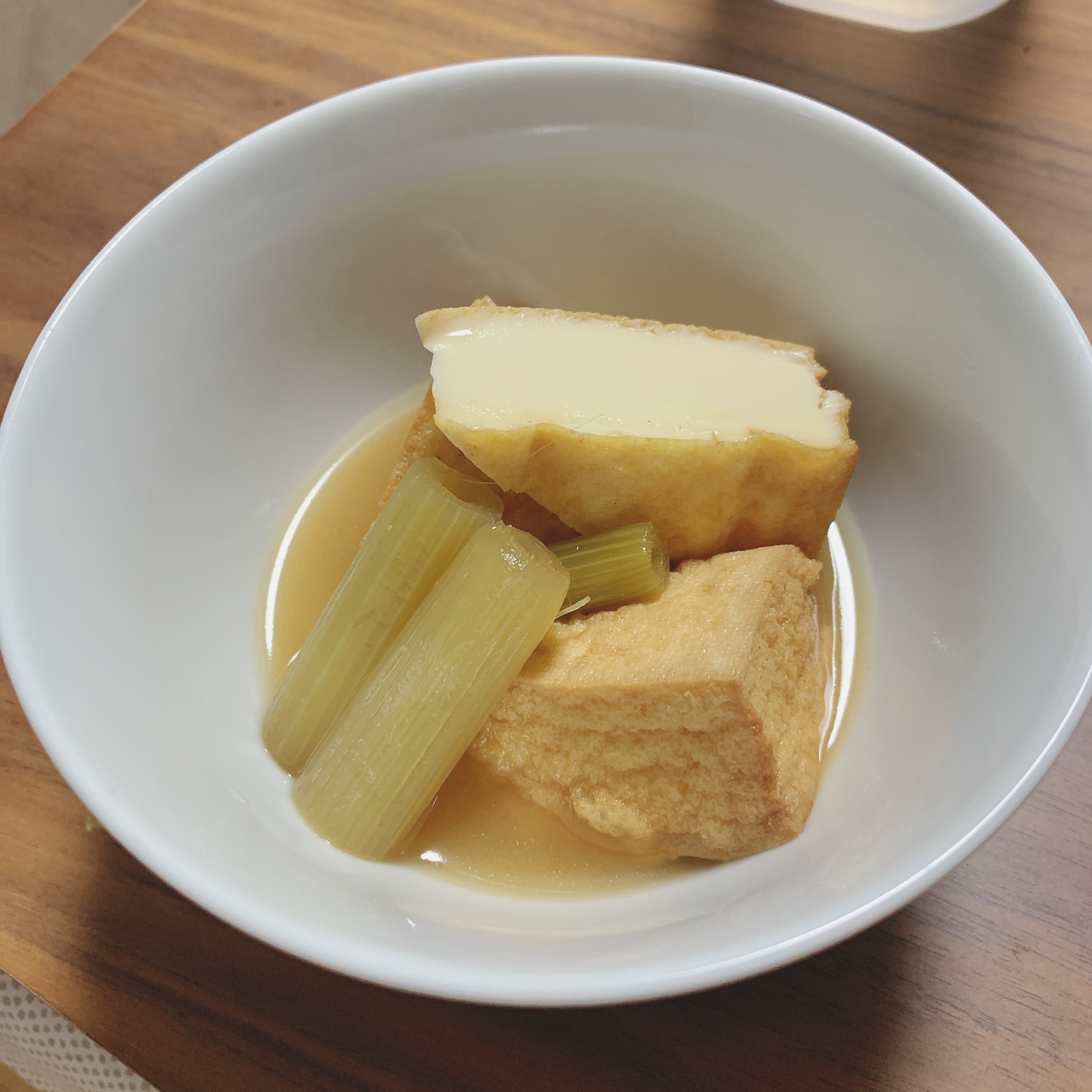 【春野菜】ふきと厚揚げの煮物✳管理栄養士ごはん