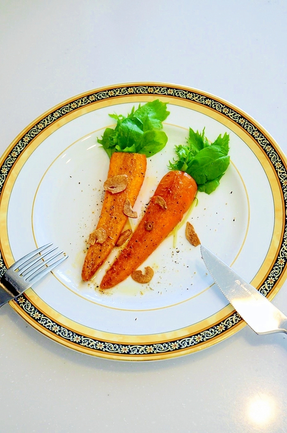 人参の一番美味しい食べ方！蒸しにんじんのステーキ