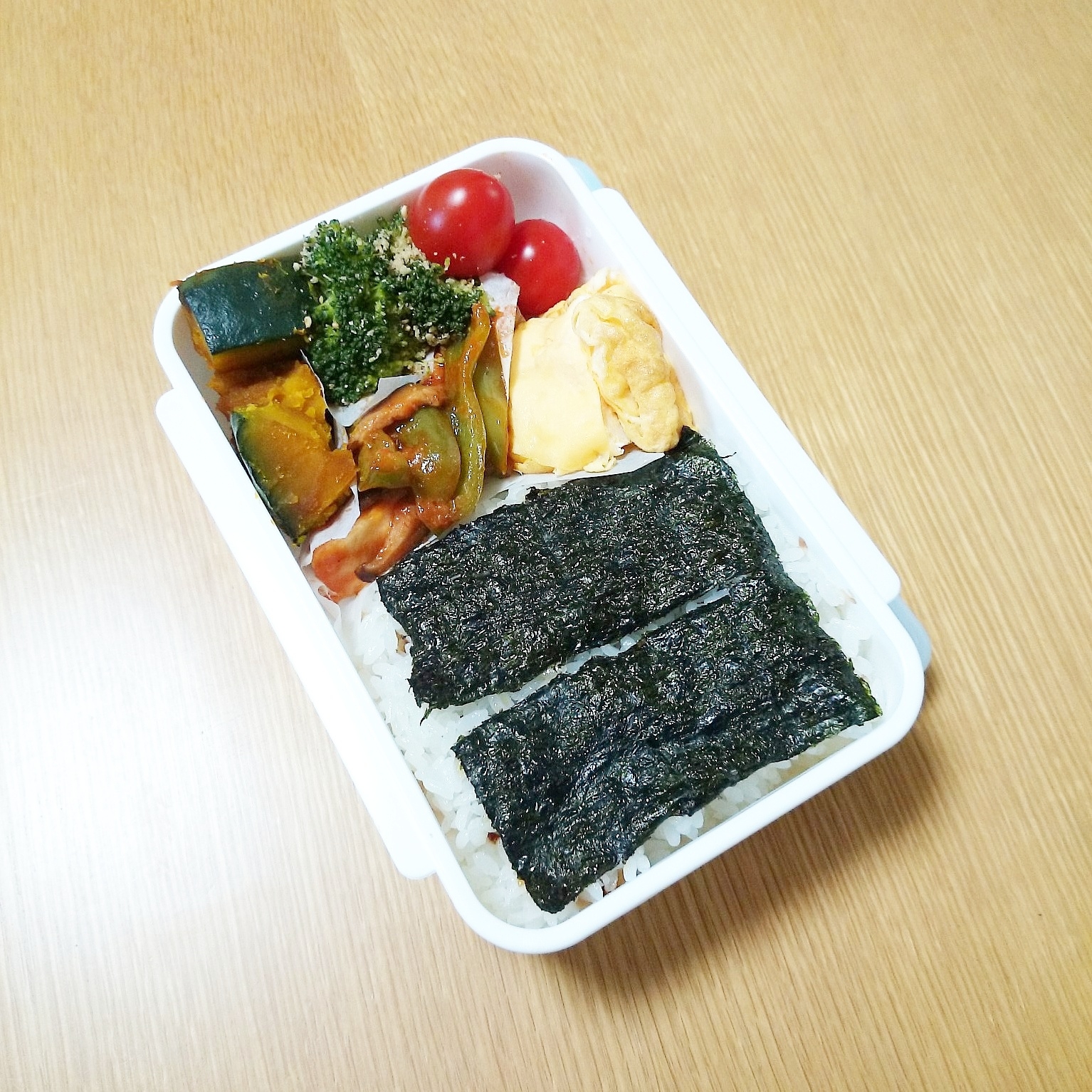 かじきとピーマンのケチャップ炒め弁当