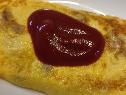 ☆ミートソースのチーズオムレツ☆