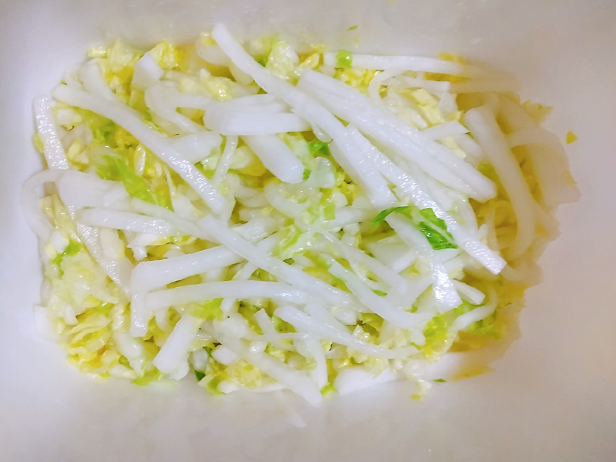 癖になる白菜と大根のナムルサラダ