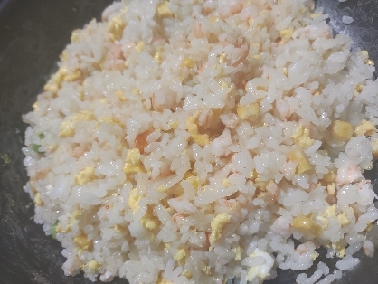 幼児食　取り分け　えびチャーハン