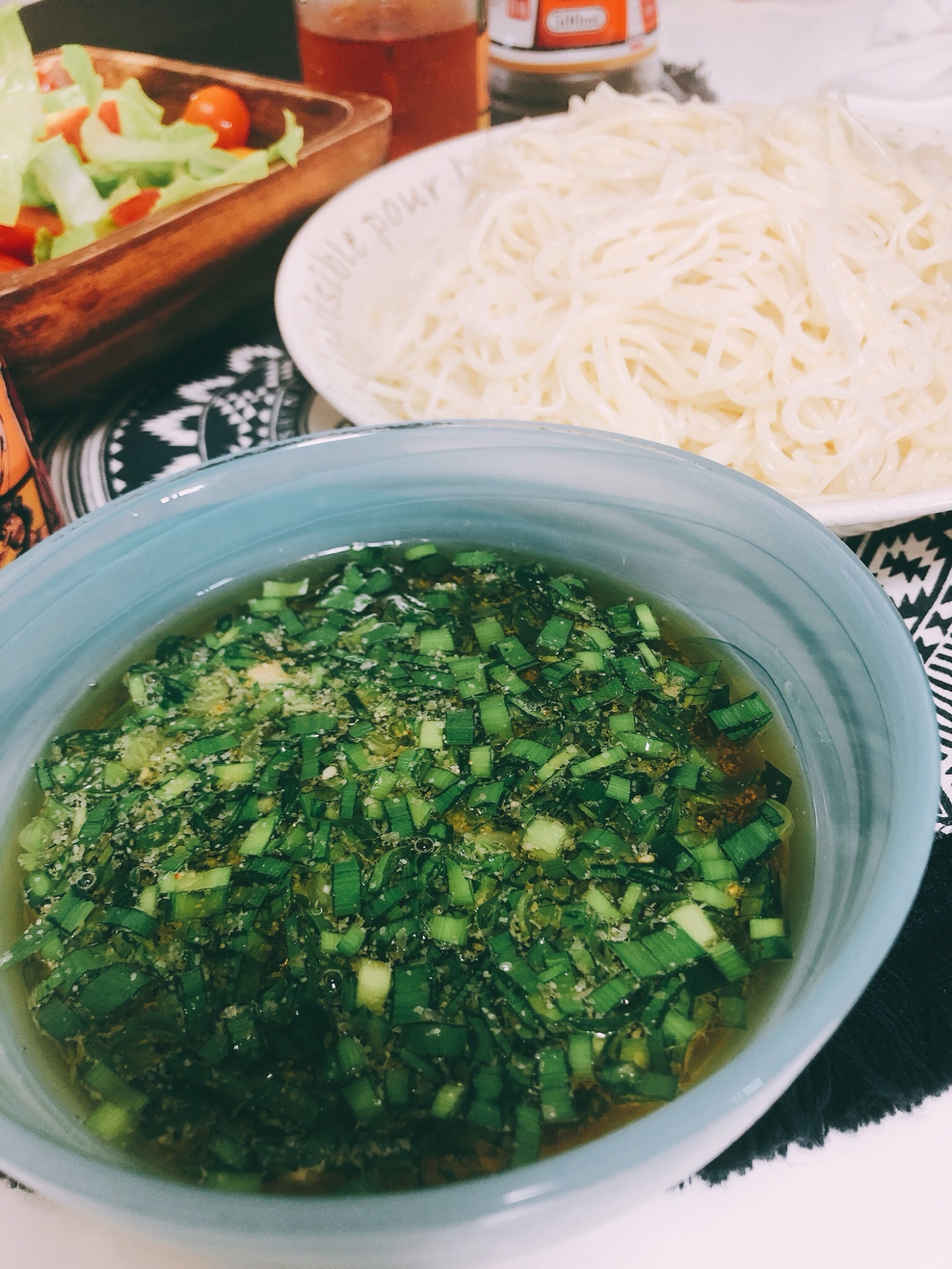 夏バテ解消!そうめんのニラごまだれ⭐