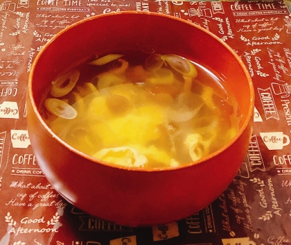 ザーサイのたまごスープ