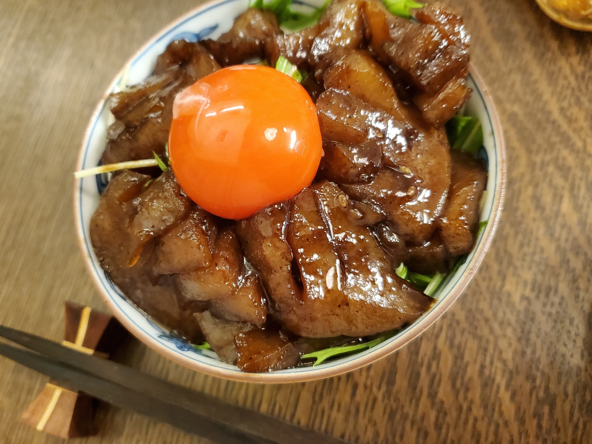 こんにゃくカルビ丼