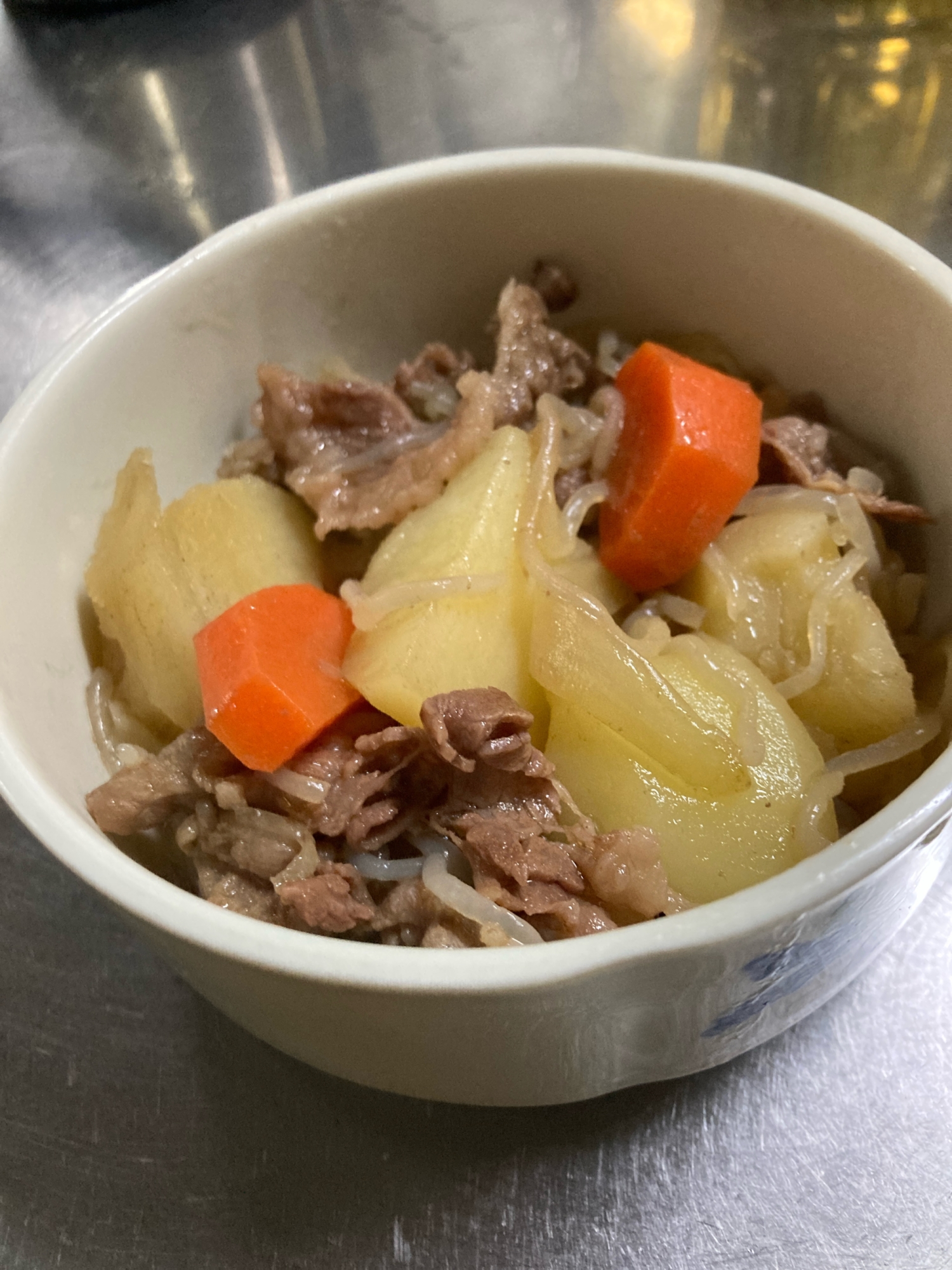 牛肉で肉じゃが♡