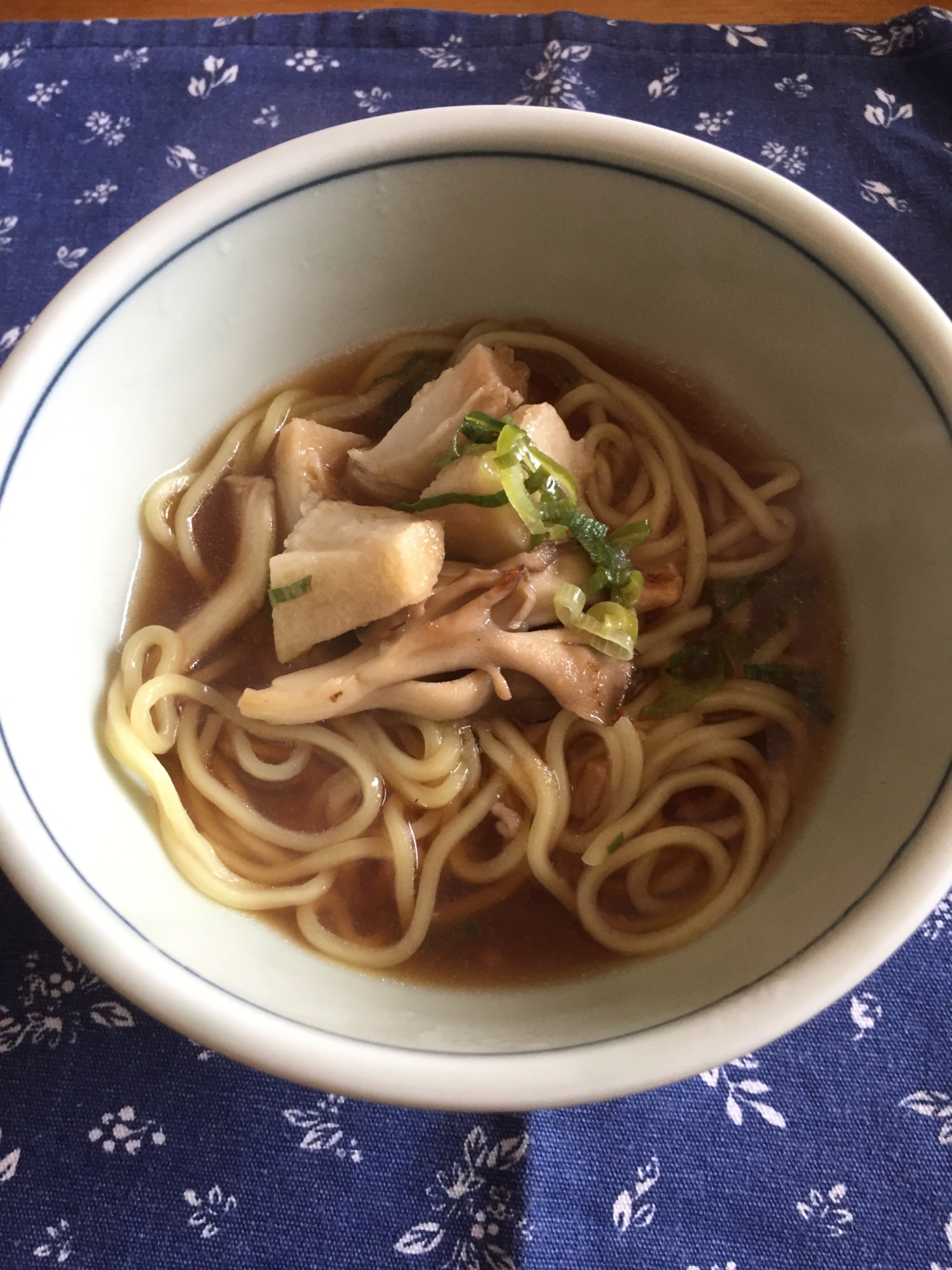 里芋と舞茸の味噌ラーメン