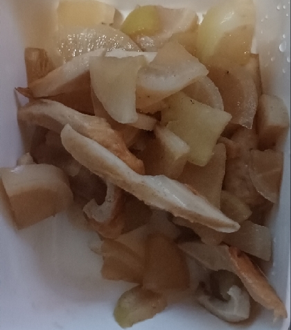 大根とちくわ煮物