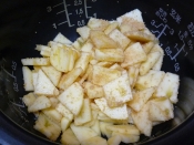 炊飯器で簡単 ｈｍで りんごココアケーキ レシピ 作り方 By ぽんぽんぷー 楽天レシピ