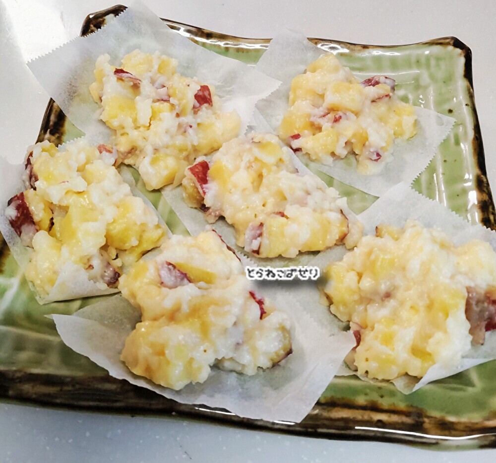 国産チーズとさつまいもの鬼まんじゅう☆彡