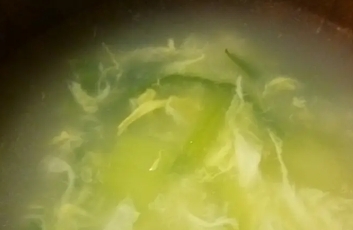 ♡ 青梗菜 たまご スープ