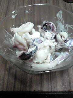 酒の肴 紋甲烏賊げそのマスタードマヨネーズ和え レシピ 作り方 By はっとはっと 楽天レシピ