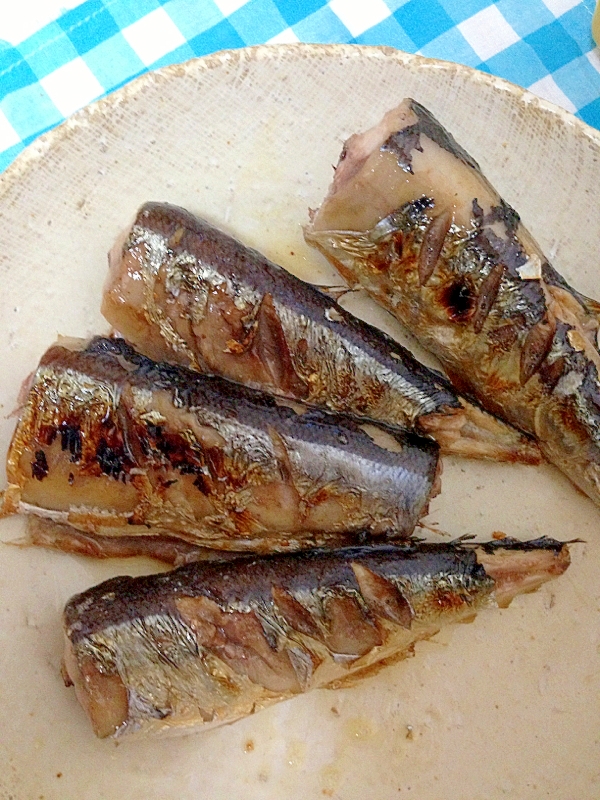 秋刀魚の塩焼き！