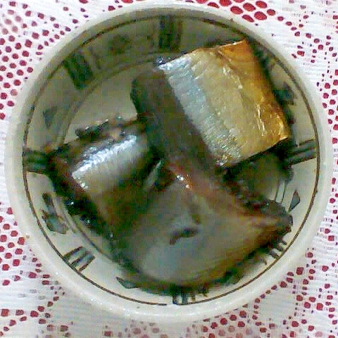 さんまの醤油煮