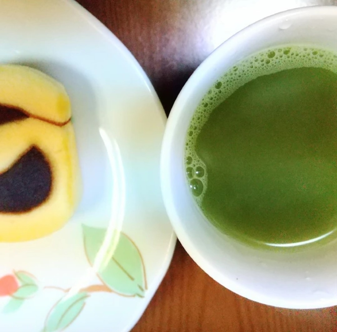 風邪予防に✿生姜の緑茶＆和菓子✿