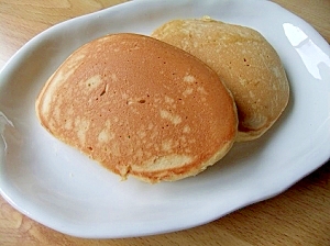 きな粉 はちみつ 和風ホットケーキ レシピ 作り方 By ゆみし 楽天レシピ