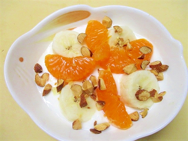 ❀みかん・バナナのヨーグルト❀