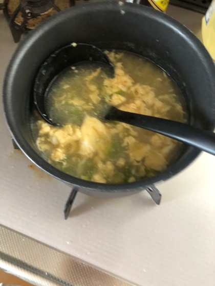 豆腐と玉子の酸辣湯